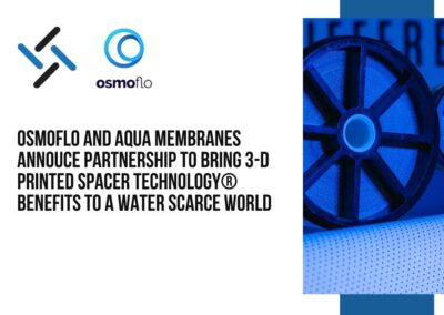 Osmoflo and Aqua Membranes Announce Partnership